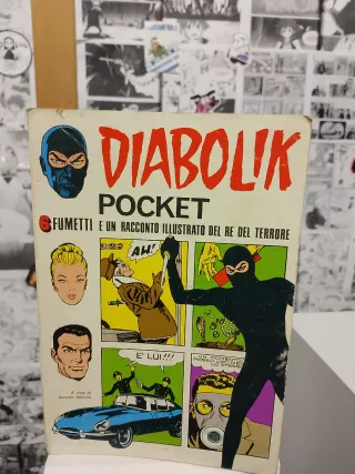 Diabolik Pocket N.4 Vintage
