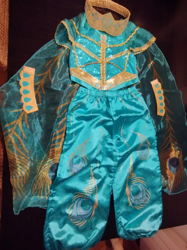 Disfraz oficial Disney Jasmine 7-8 años (128cm)