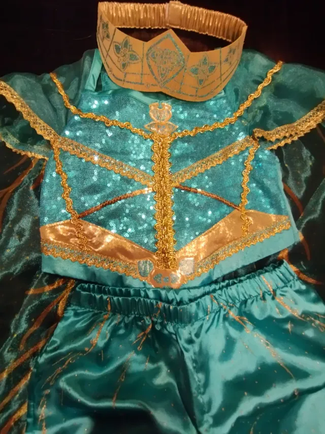 Disfraz oficial Disney Jasmine 7-8 años (128cm)