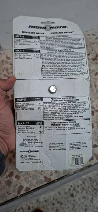 Hélice Minn Kota MKP-24