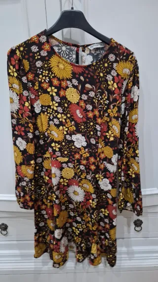 Vestito Stradivarius floreale manica lunga