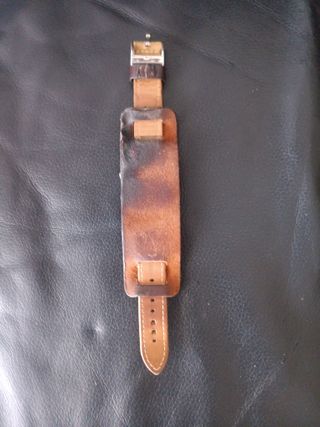 Reloj Diesel, correa de cuero marrón