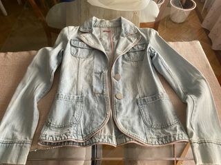 Chaqueta vaquera azul