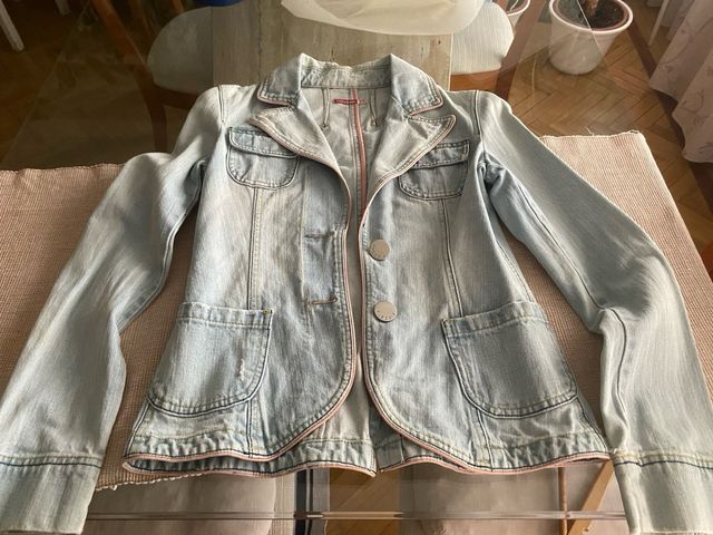 Chaqueta vaquera azul