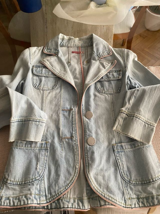 Chaqueta vaquera azul