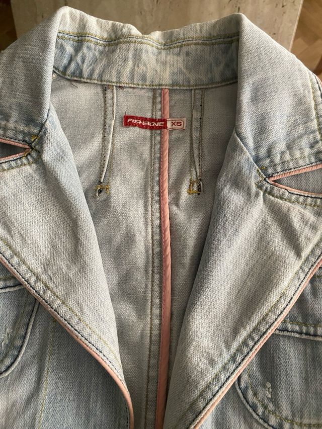 Chaqueta vaquera azul