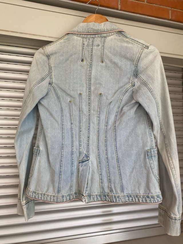 Chaqueta vaquera azul