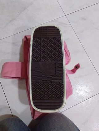 Bolso tela Converse rosa