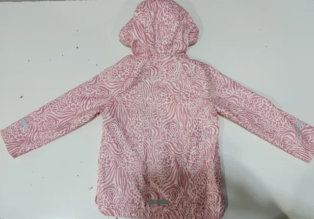 Chaqueta niña rosa estampado