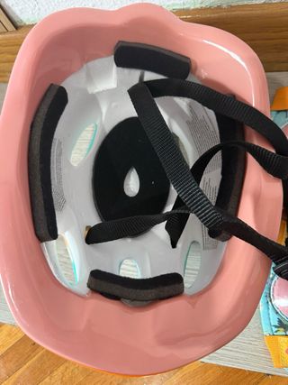 Patines, Casco y protecciones Bluey