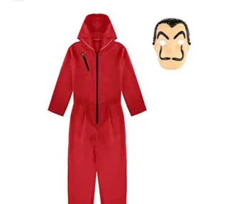 Disfraz La Casa de Papel Niño 8/10 aprox