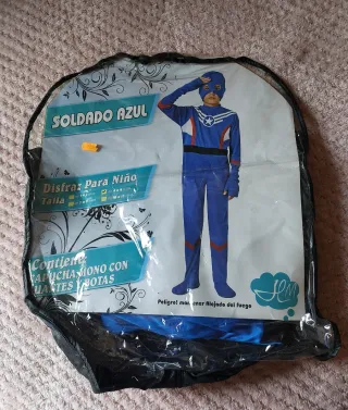 Disfraz Soldado Azul Talla 4-6 años