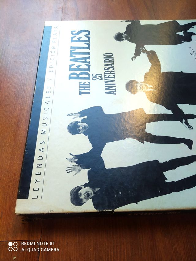 Caja 4 LPs Beatles 25 Aniversario