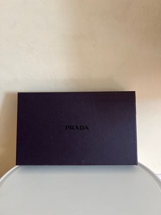 Portafoglio Prada con stampa animalier