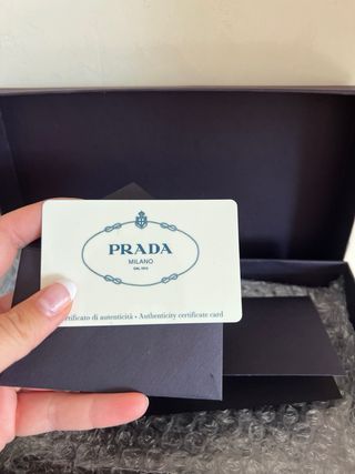 Portafoglio Prada con stampa animalier