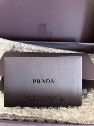 Portafoglio Prada con stampa animalier
