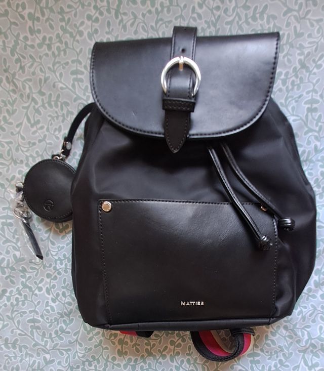 Mochila Matties Negra Mujer