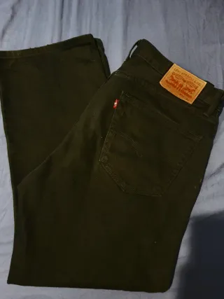 Vaqueros Levi's negros hombre