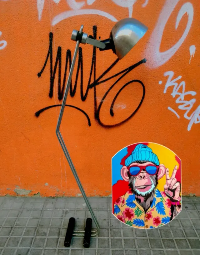 Lámpara Pie Marset Diseño J.Pérez P.Aragay años 70