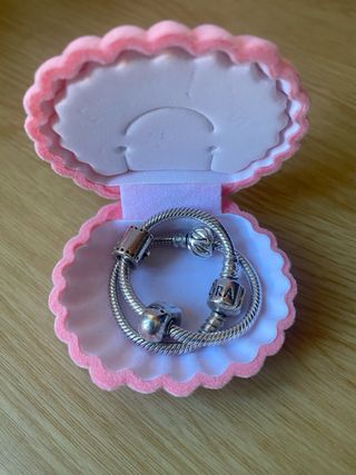 Pulsera Pandora Plata con Charms