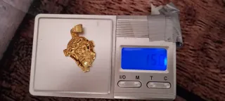 Colgante Cristo Oro 15g
