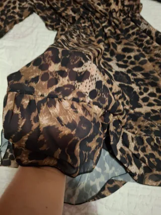 Vestito fantasia maculata taglia unica