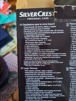 Depiladora SilverCrest Zona Bikini Mujer