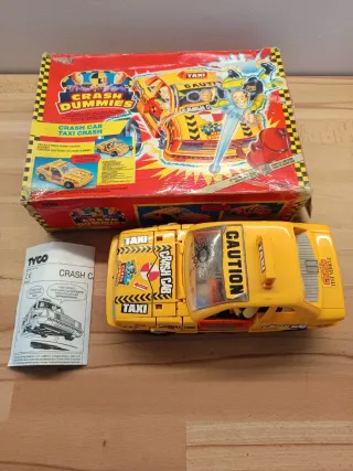 Tyco Crash Dummies Taxi Crash Cab de segunda mano por 160 EUR en