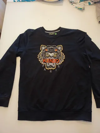 Sudadera con logo Kenzo Negra