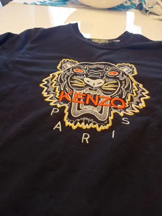 Sudadera con logo Kenzo Negra