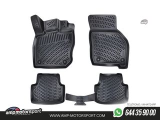 ALFOMBRILLAS DE GOMA RIZLINE PARA SKODA OCTAVIA 2020--