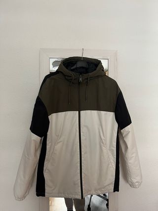 Cazadora P&B Verde y Negra