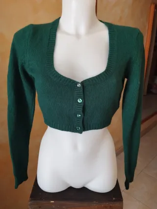 Cardigan Oltre verde