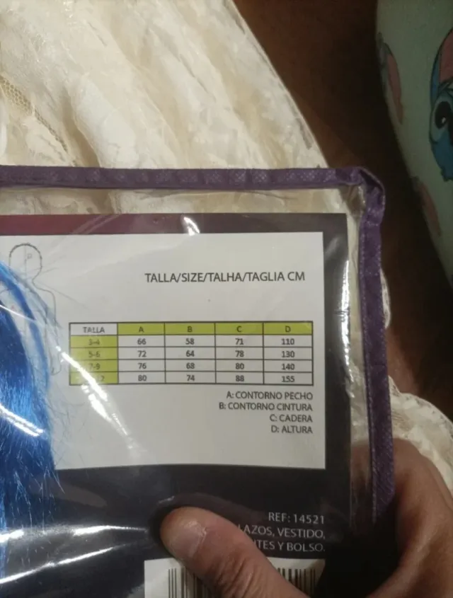 Disfraz Halloween Novia Cadáver 7-9 años