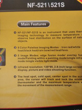 CAMARA TERMICA NF521