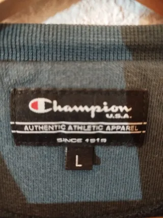 Sudadera Champion Hombre Naranja