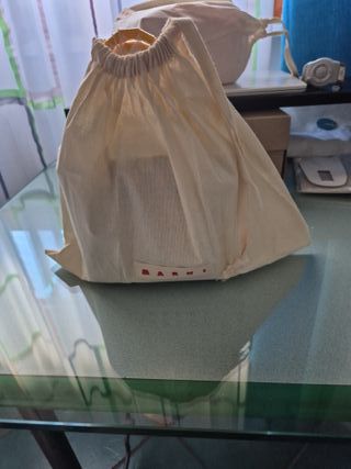 Borsa Marni Beige Nuova Mai Usata