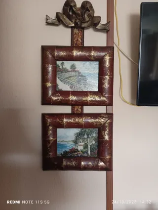 Cuadros decorativos madera y metal