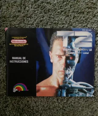 Manual T2 Terminator 2 Judgment Day NES