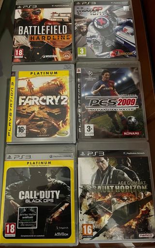 24 juegos Playstation 3
