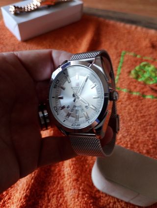 Reloj Naviforce Plata y Blanco