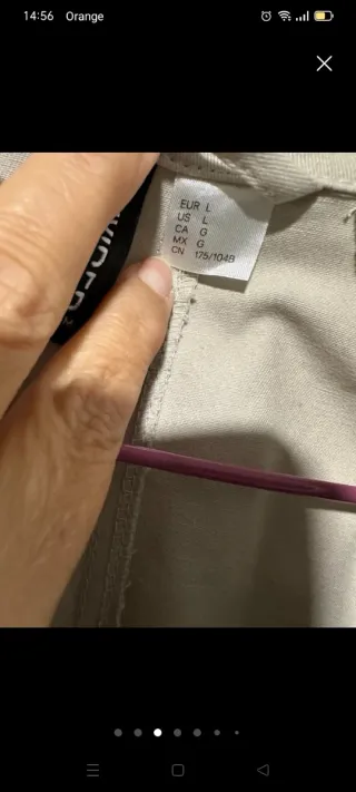 Gabardina corta beige