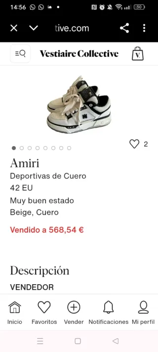 Zapatillas deportivas Amiri blancas y negras