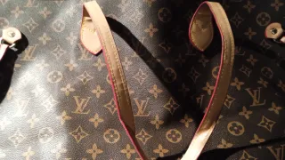 Bolso Louis Vuitton Marrón y Rosa