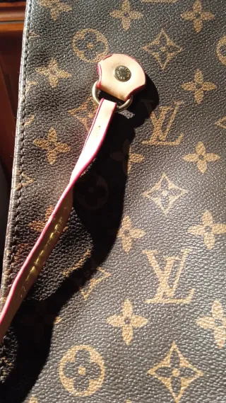 Bolso Louis Vuitton Marrón y Rosa