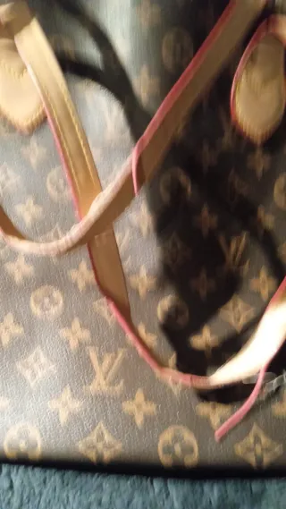 Bolso Louis Vuitton Marrón y Rosa