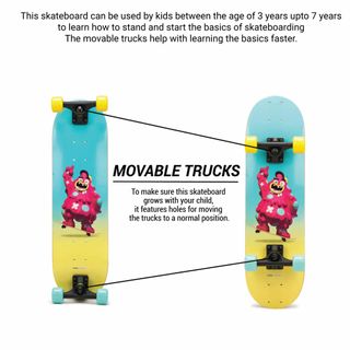 SKATEBOARD COMPLETO NIÑOS 3-7 AÑOS PLAY 120 SKATE