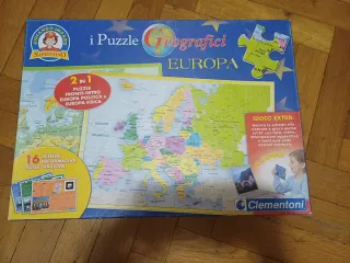 Puzzle Europa Clementoni 104 pezzi