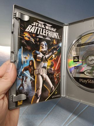 videojuego PS2 Star Wars: Battlefront II (PlayStation 2, 2005) CIB completo