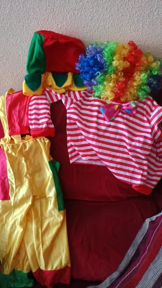 Disfraz de payaso talla única